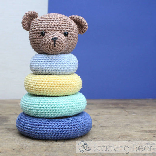 DIY Crochet Kit - Stacking Bear