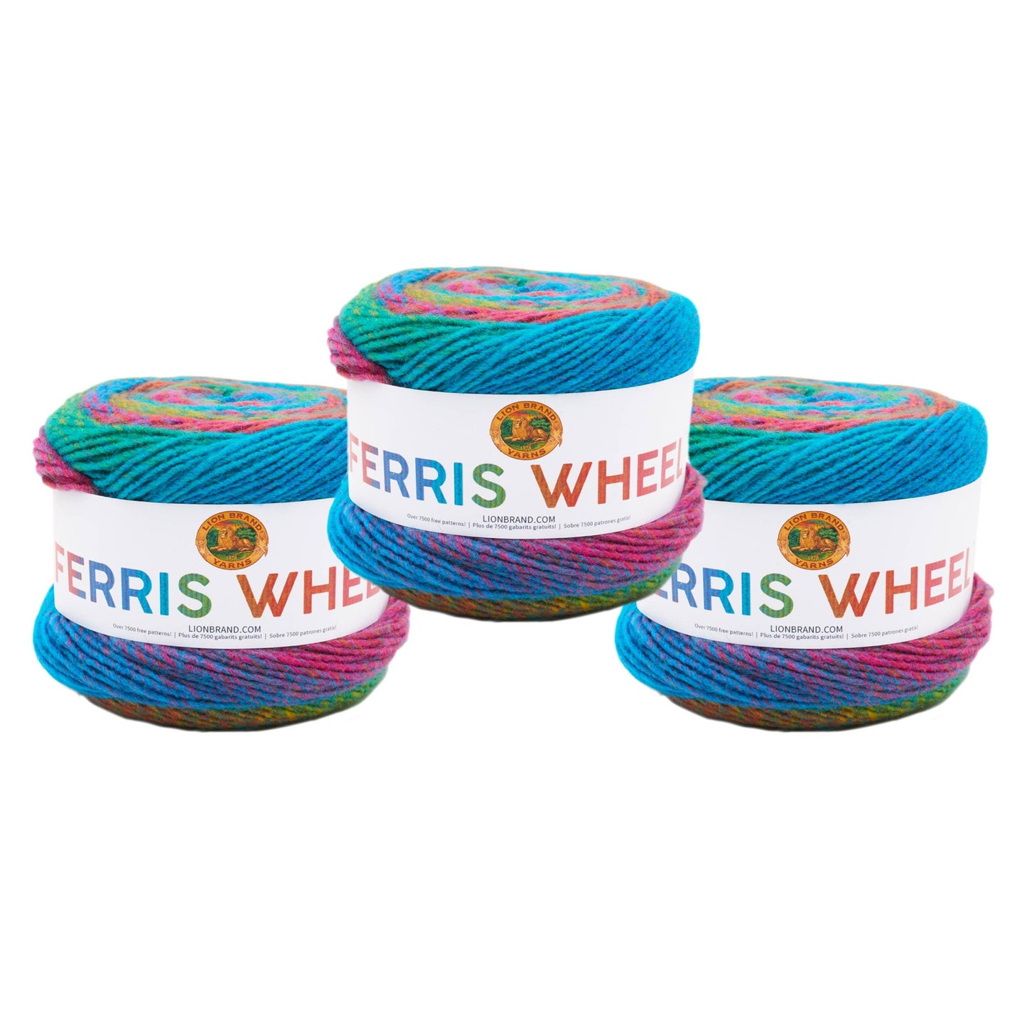 Lion Brand Yarn Ferris Wheel Sprinkles 3 Pack