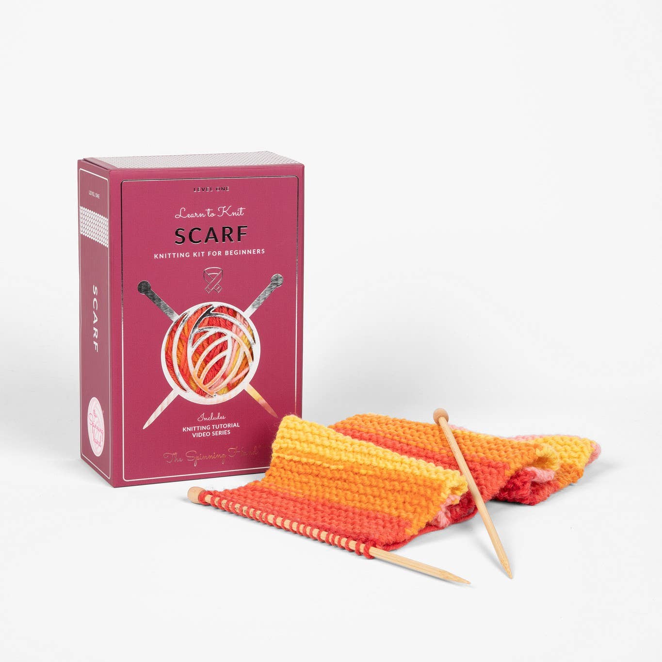 Sunset Learn to Knit Scarf Kit: Bestselling Wirecutter Pick