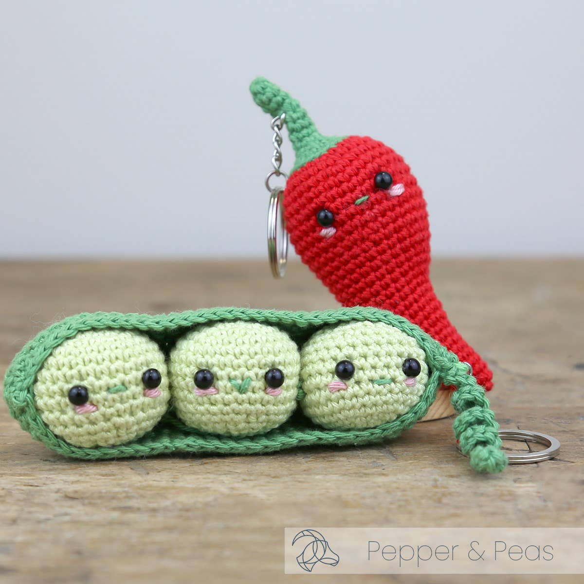 DIY Crochet Kit - Pepper Bag Charm