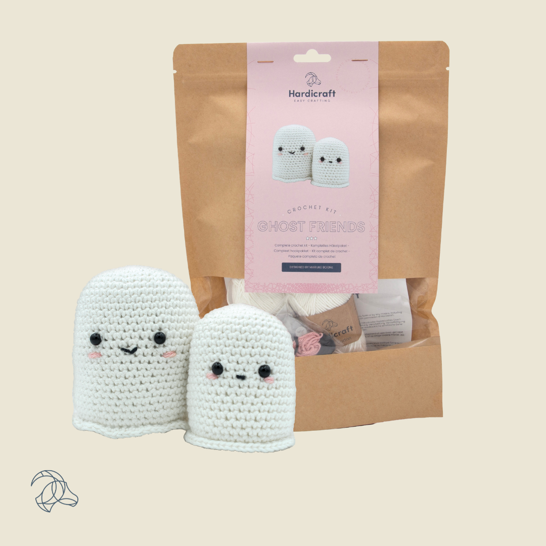 DIY Crochet Kit - Ghost Friends