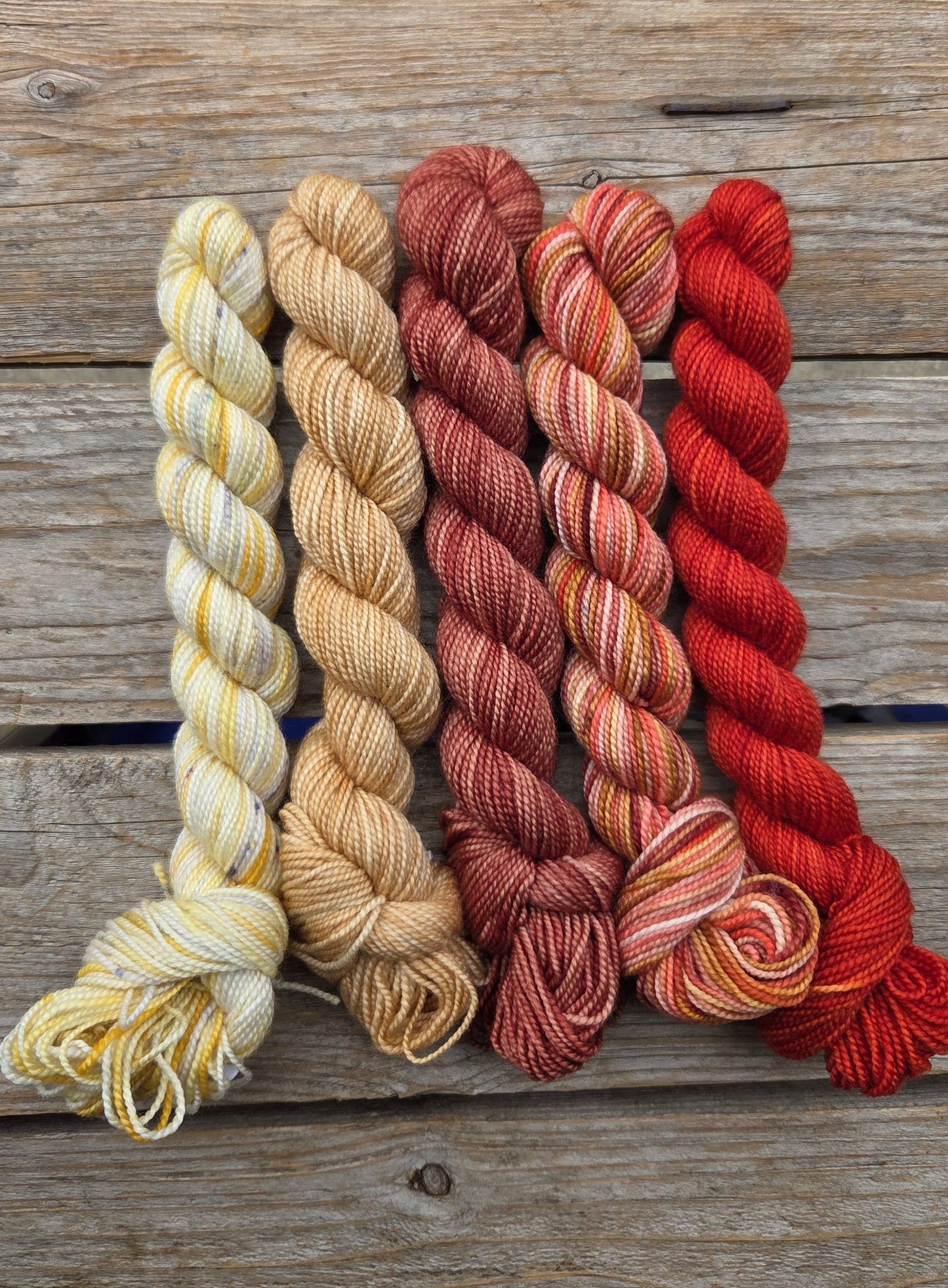 Fall Paint Cans (mini skein sets)