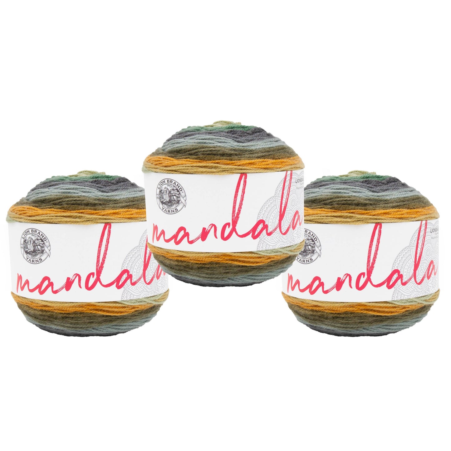Lion Brand Yarn Mandala Werewolf 3 Pack
