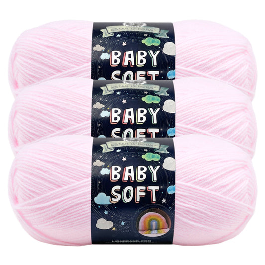 Lion Brand Yarn Baby Soft Petal