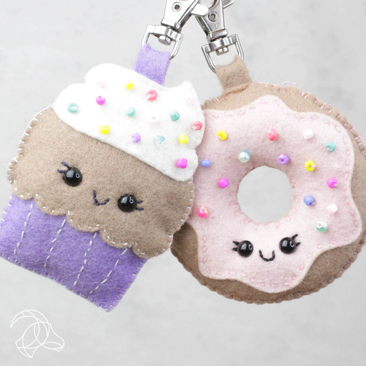 DIY Felt Kit - Cupcake Hanger