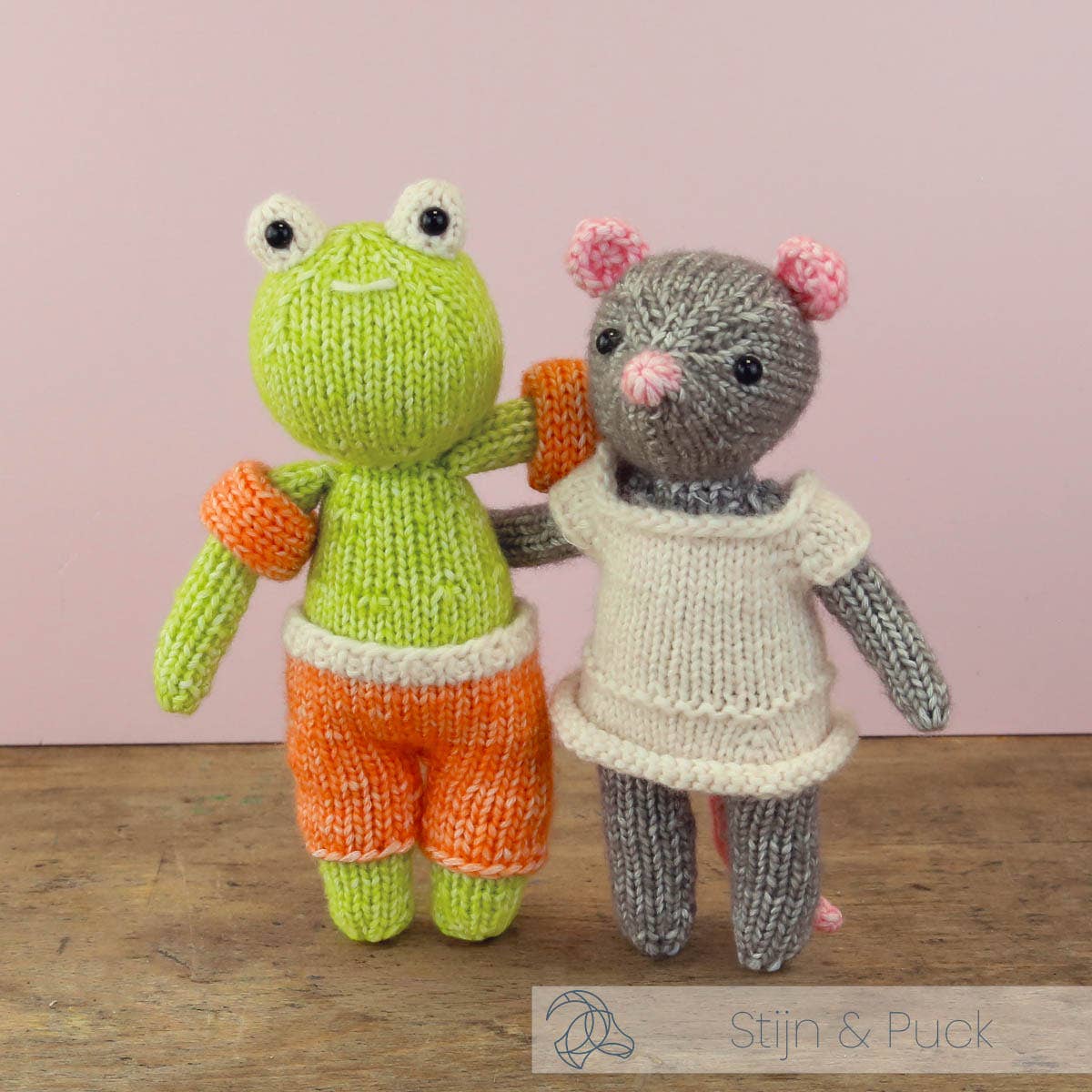 DIY Knitting Kit - Stijn Frog