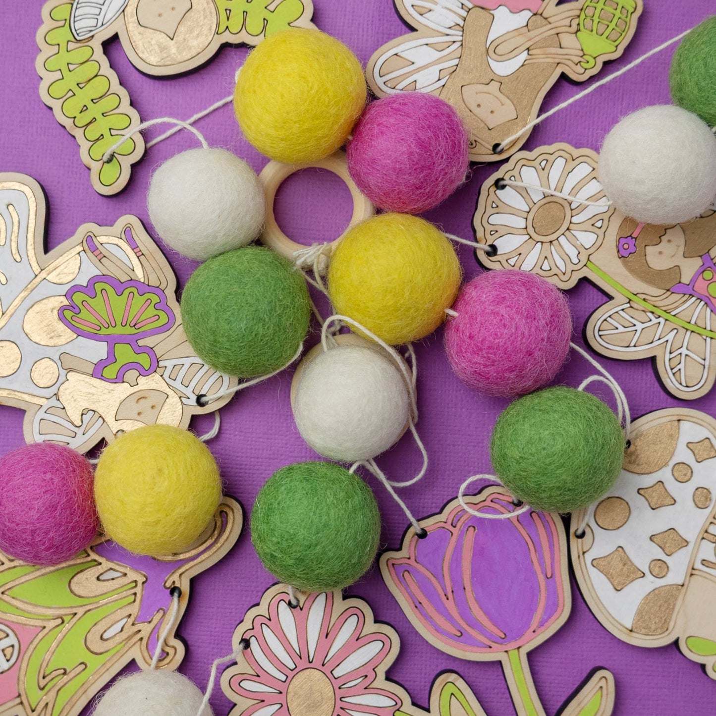 DIY Craft Kit - Fairy Garden Garland Kit