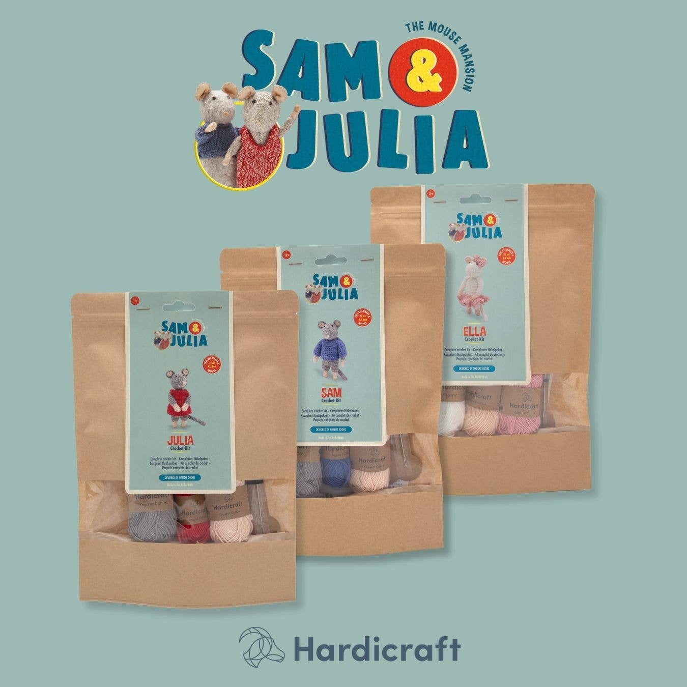 DIY Crochet Kit - Sam Mouse