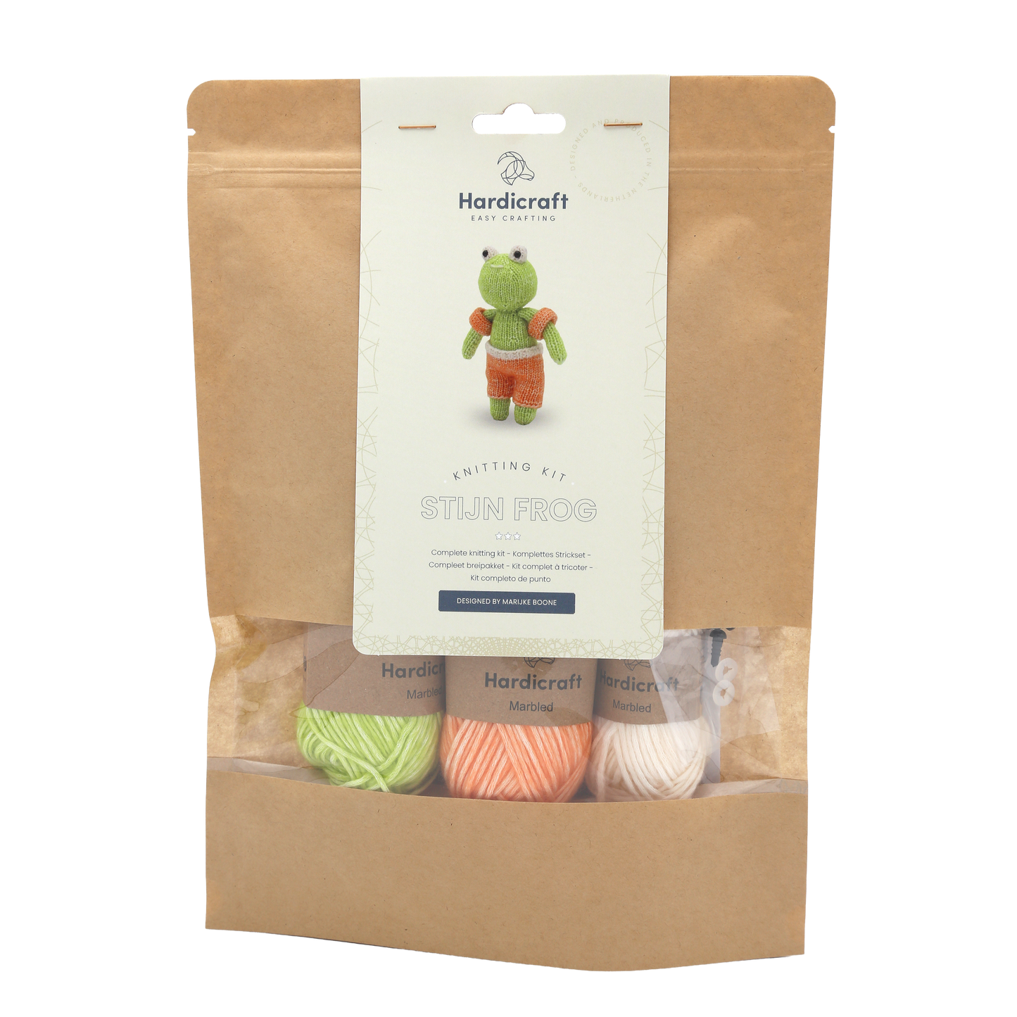 DIY Knitting Kit - Stijn Frog