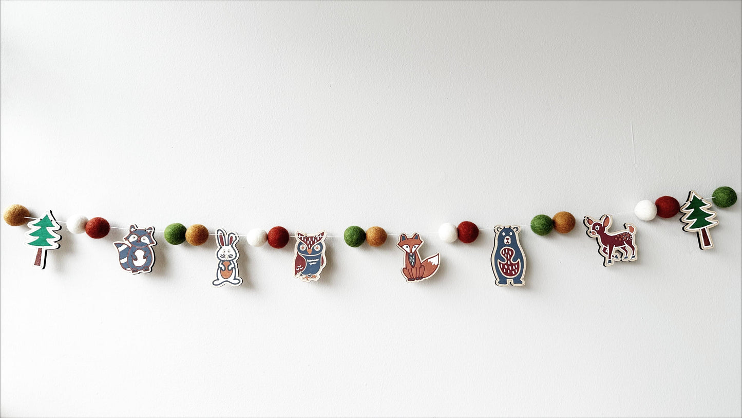 DIY Craft Kit - Woodland Garland