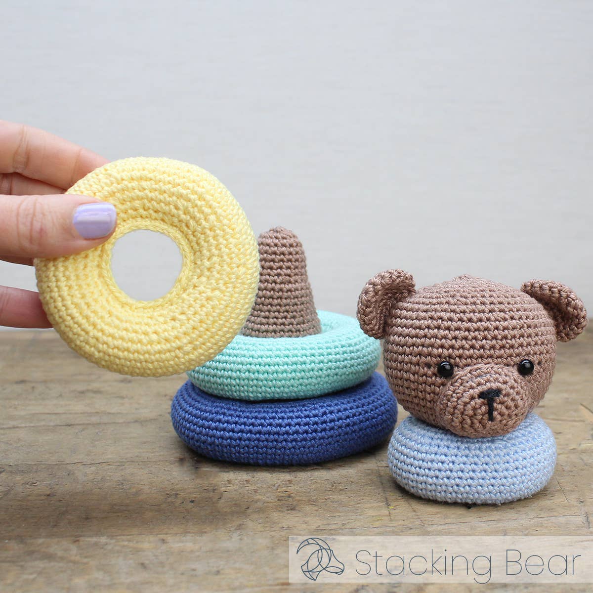 DIY Crochet Kit - Stacking Bear