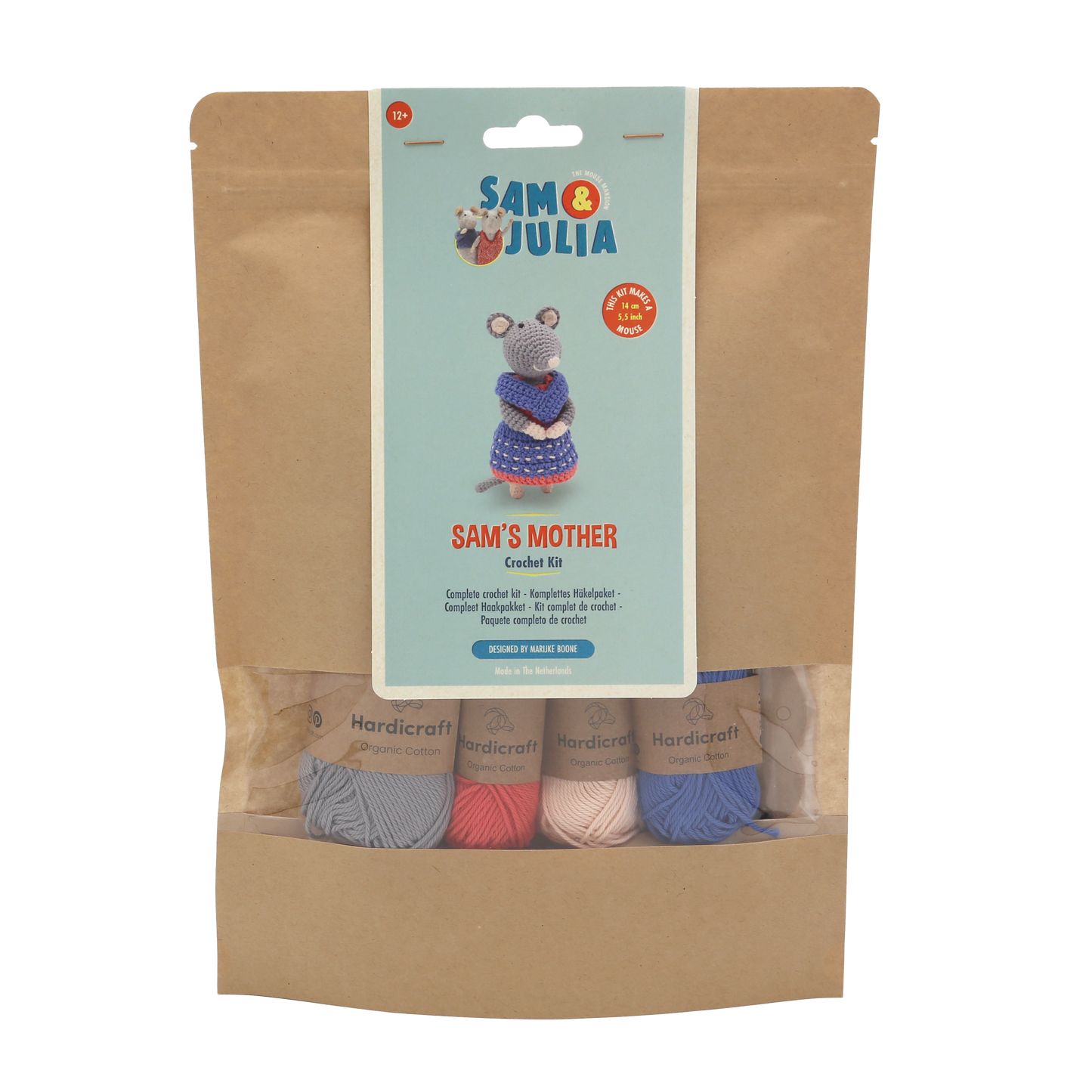 DIY Crochet Kit - Sam's Mother Mouse