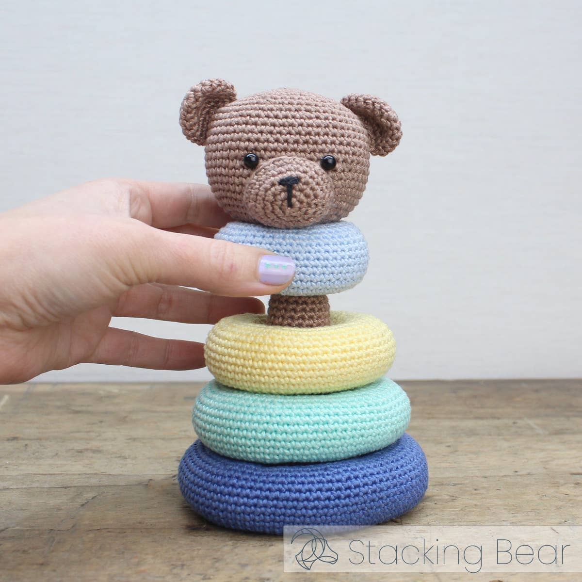 DIY Crochet Kit - Stacking Bear