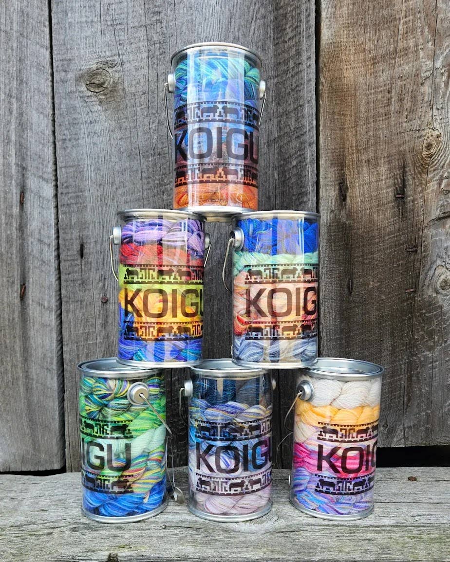 Fall Paint Cans (mini skein sets)